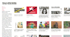 Desktop Screenshot of paulalopezbarba.com
